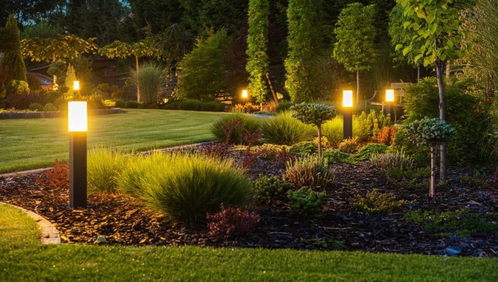 Modern Outdoor Lighting System